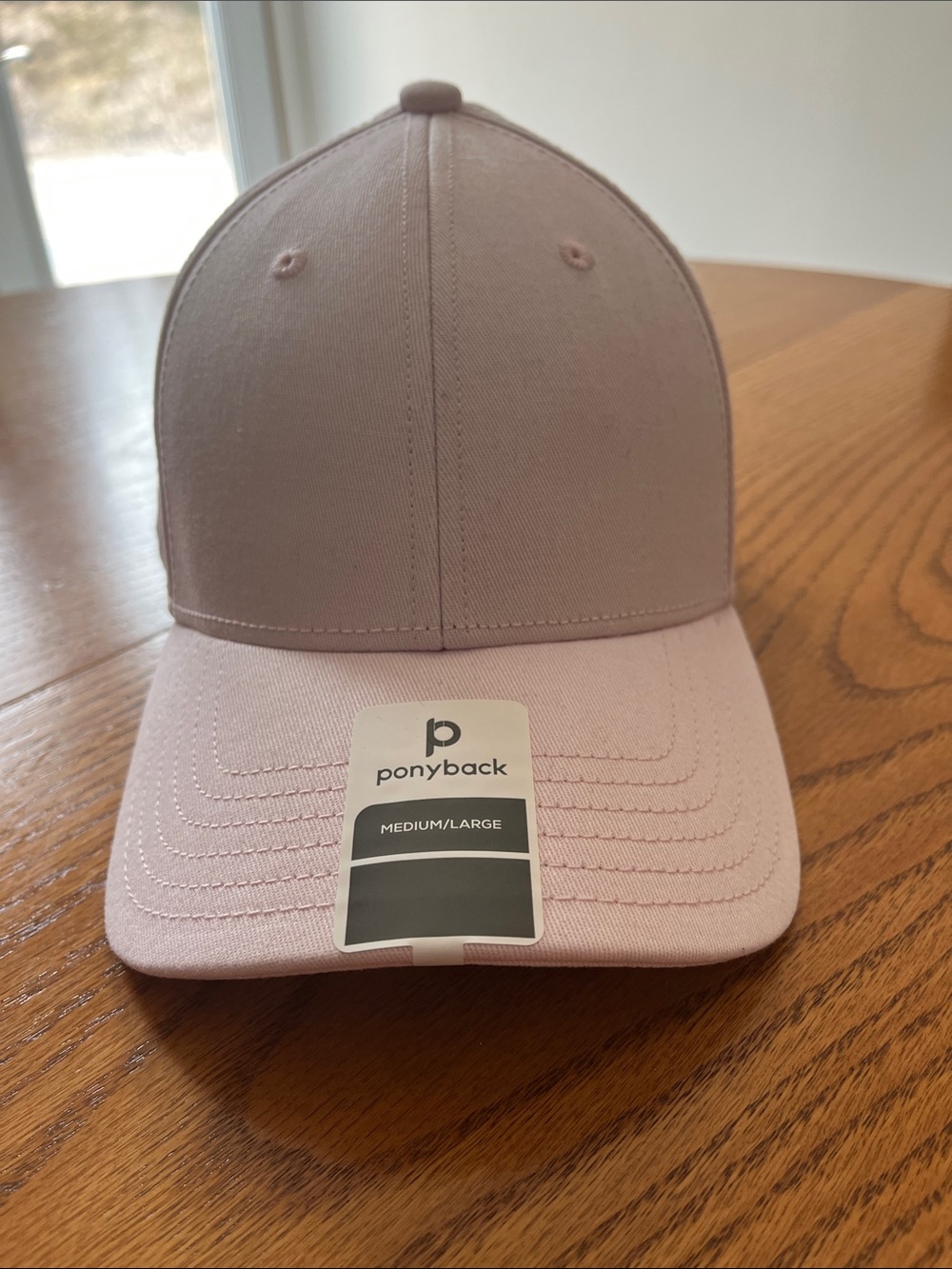 Ponyback Adventure Fit Baseball Cap - Pink - M/L
